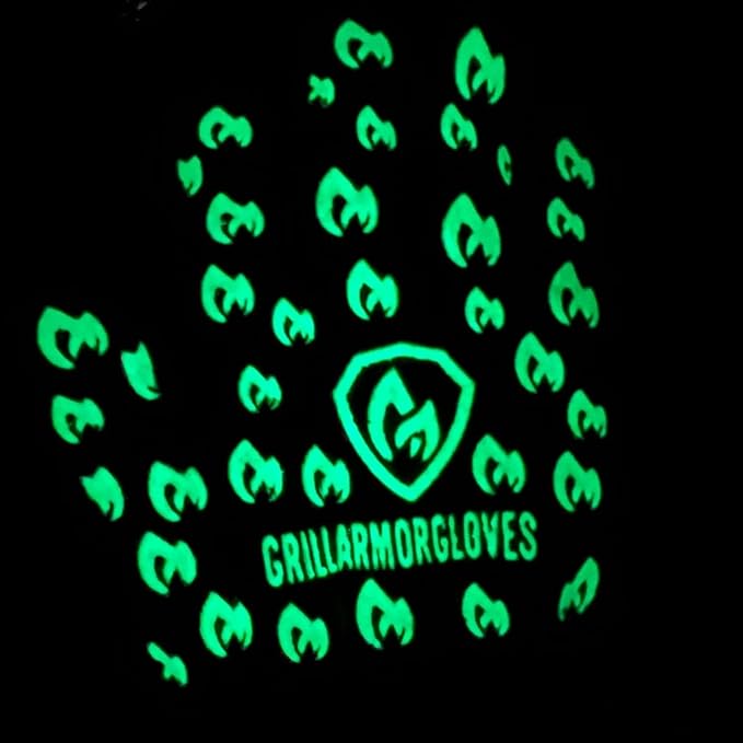 Grill Armor Oven Gloves ??932째F Heat, Fire & Cut Resistant Mitts for BBQ, Grill, Cooking, Grilling, Baking, Smoker & Fire Pit