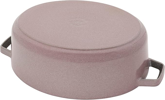 Staub Cast Iron 6.25-qt Shallow Oval Dutch Oven - Lilac