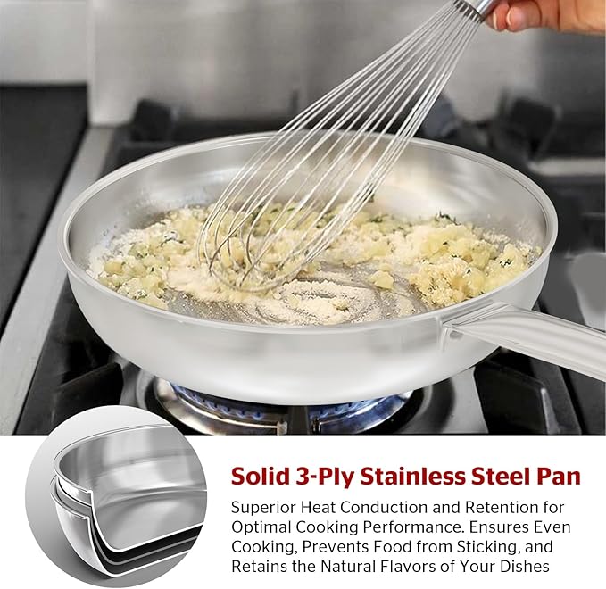 Sunhouse Pan for Cooking (FRY PAN (Basic), 11 inch)