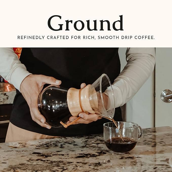 Segafredo Zanetti Ground Coffee ??Made with Arabica Coffee ??Medium Roast, Aroma of Fresh Berries, Hints of Sweet Floral & Cocoa ??Smooth, Medium-Bodied ??Crescendo, 10oz Bag, Pack of 6