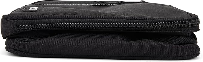 PackIt Freezable Classic Lunch Box, Black, Built with EcoFreeze짰 Technology, Collapsible, Reusable, Zip Closure With Zip Front Pocket and Buckle Handle, Designed for Fresh Lunches