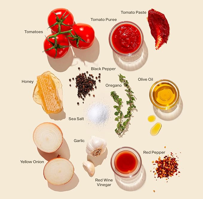 Sauz | Hot Honey Marinara Pasta Sauce, 25 Oz Jar (2-Pack), Sweet & Spicy Tomato Sauce, Gluten-Free, Non-GMO, Multi-Use, Clean Ingredients ??Small Batch Tomato Sauce