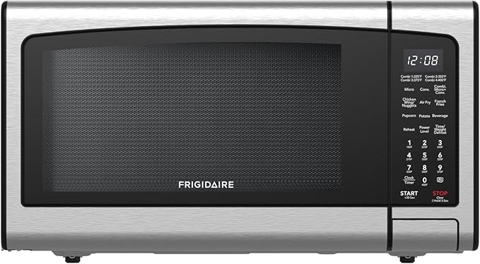 FRIGIDAIRE 1.2 cu ft Microwave, Digital Air Fryer, Convection Oven, Combo-Fry with XL Capacity, Stainless Steel Finish