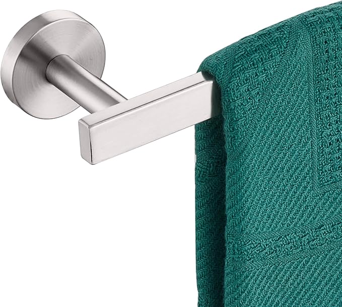 20 Inch Bathroom Towel Bar Bath Towel Rack Kitchen Towel Holder Towel Shelf Wall Mounted SUS304 Stainless Steel Brushed Nickel AN4001BR-L20