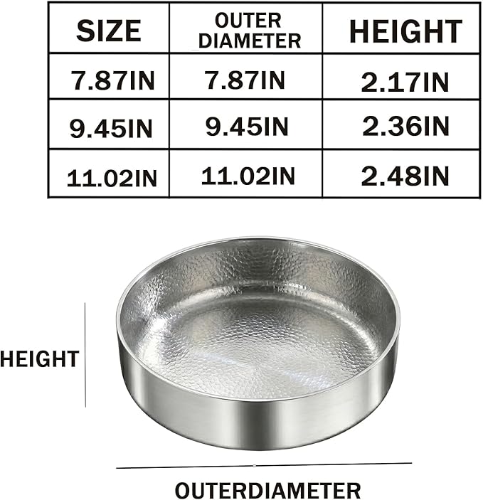 Titanium Pan, Titanium Pans For Cooking Pan with Detachable Handle, No Coating Non-Stick Skillet for Cooking, cool things to have in your kitchen Induction Compatible (8in,No pot lid)