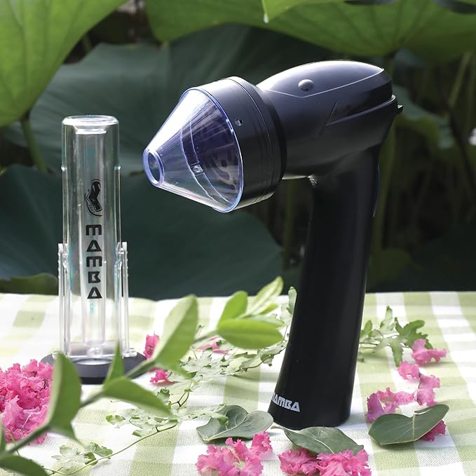 Mamba Grinders Electric Spice Grinder for the Kitchen. Easy to Use USB Rechargeable Grinder, 2g Black