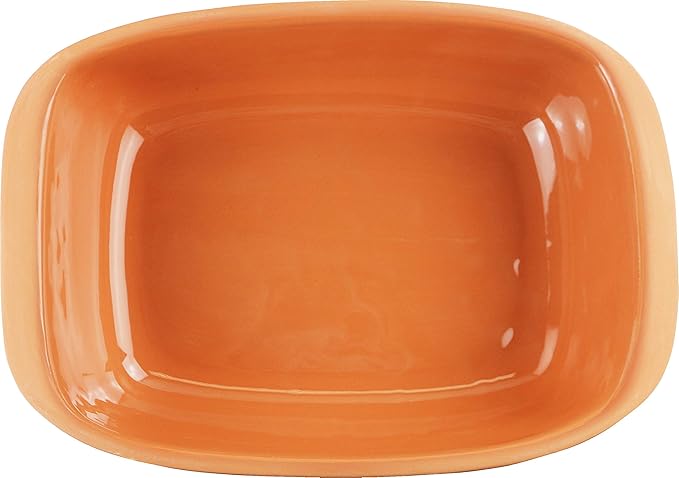 Eurita Clay Roaster, 4 Quart, 3.78 Litres, Non-Stick Earthenware, Toxin-Free, Healthy Clay Pot Cooking, Versatile Cooking Dutch Oven, Digital Recipe and Instructions Included