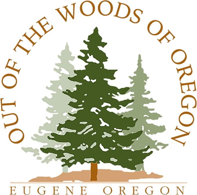 Out of the Woods of Oregon SOLID RED ALDER WOOD SPICE RACK (2 TIER)