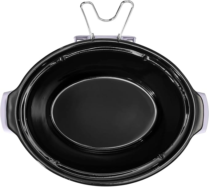 Beautiful 6 Quart Programmable Slow Cooker, 5 Cooking Presets, Digital Countdown Timer, Dishwasher Safe Parts by Drew Barrymore (Lavender)