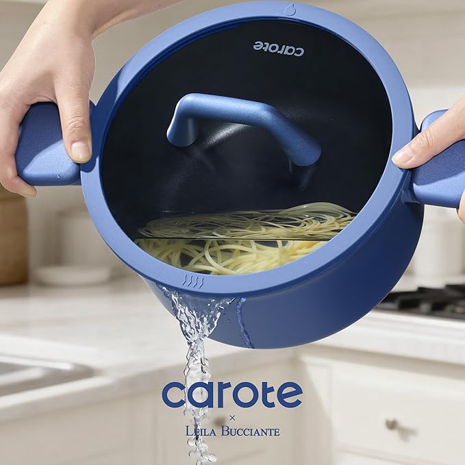 CAROTE 31PCS Pots and Pans Set, Nonstick Cookware Set Kitchen Non Stick Induction Cookware Non-toxic Granite Cooking set