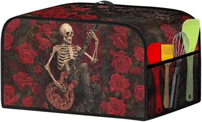 Halloween 7+ Quart Slow Cooker Water-Proof Cover Kitchen Accessories Portable Slow Cooker Cover Bag,Dustproof Water-Resistant protective Case