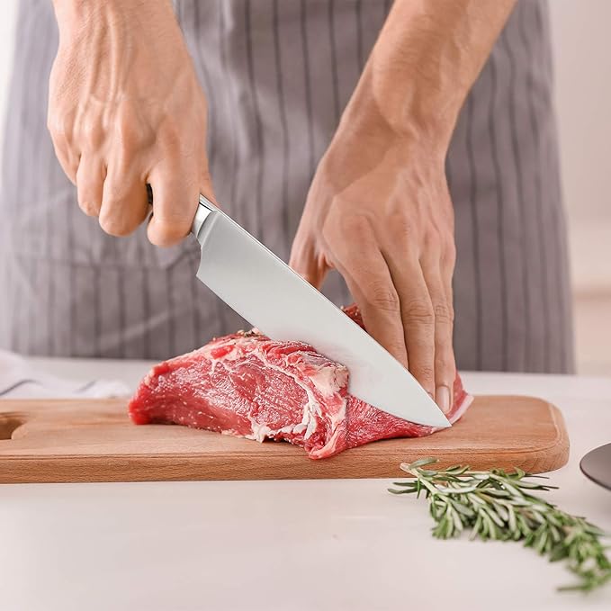 imarku Japanese Chef Knife - Sharp Kitchen Knife 8 Inch Chef's Knives HC Steel Paring Knife, Unique Gifts for Men and Women, Gifts for Mom or Dad, Kitchen Gadgets with Gift Box, Gyutou Knives
