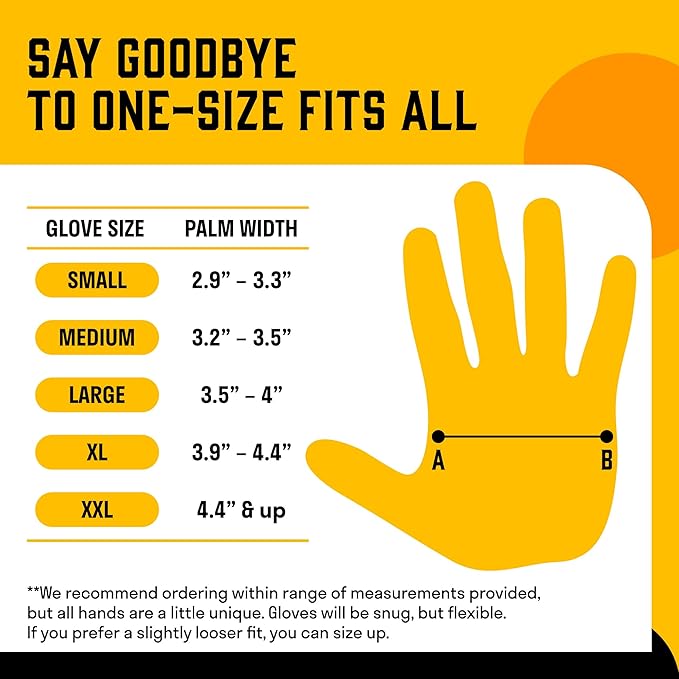 Hey Grill Hey Pitmaster Gloves | BBQ Gloves | Heat Protection up to 500째F or 260째C | High Temp Resistance | Fireproof Glove for Grilling Smoking Barbecue | Washable Mitts | Waterproof | Size - Medium