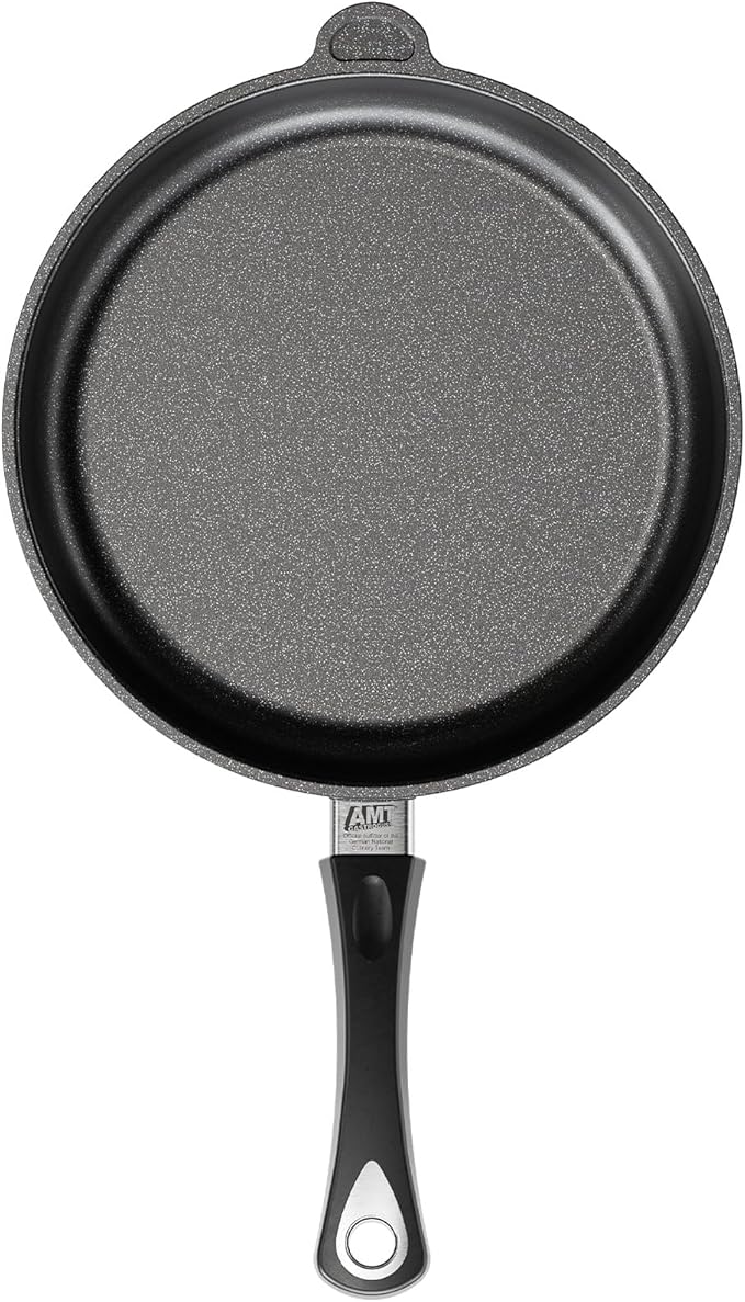 AMT Gastroguss The World쨈S [...] Frying pan Non-Induction, Diameter 26 cm, Height 5 cm, cast Aluminium (Aluminium), Lotan짰 Non-Stick Coating for Fat-Free-Frying, AMZN-526-US