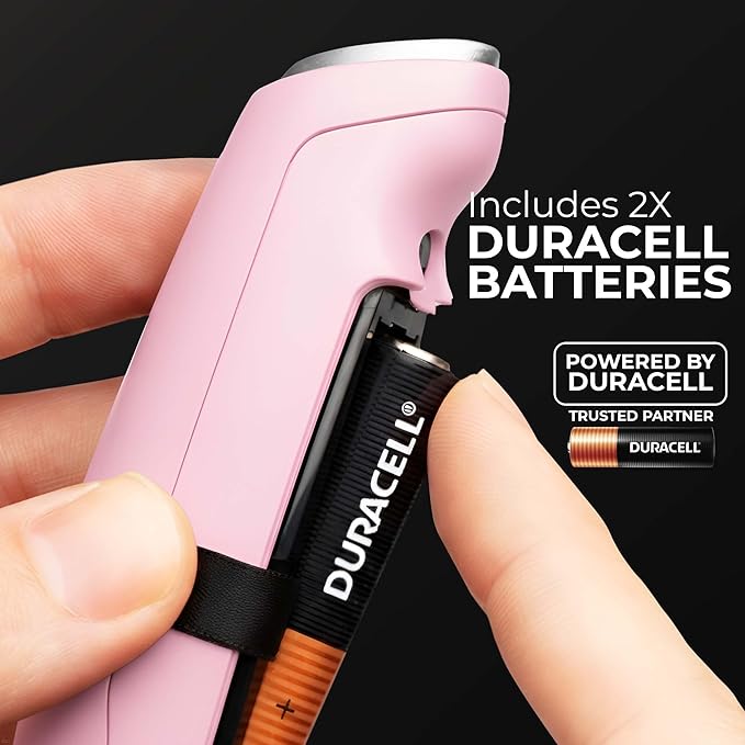 Zulay Kitchen Patented Tornado Triple Whisk Milk Frother with 4 Duracell Batteries ??Handheld Foam Maker for Coffee, Lattes, Matcha & Hot Chocolate ??Rich, Creamy Froth in Seconds