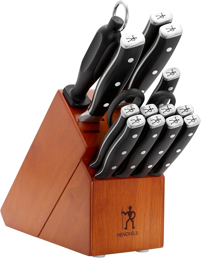 HENCKELS Forged Accent 15-pc Knife Block Set