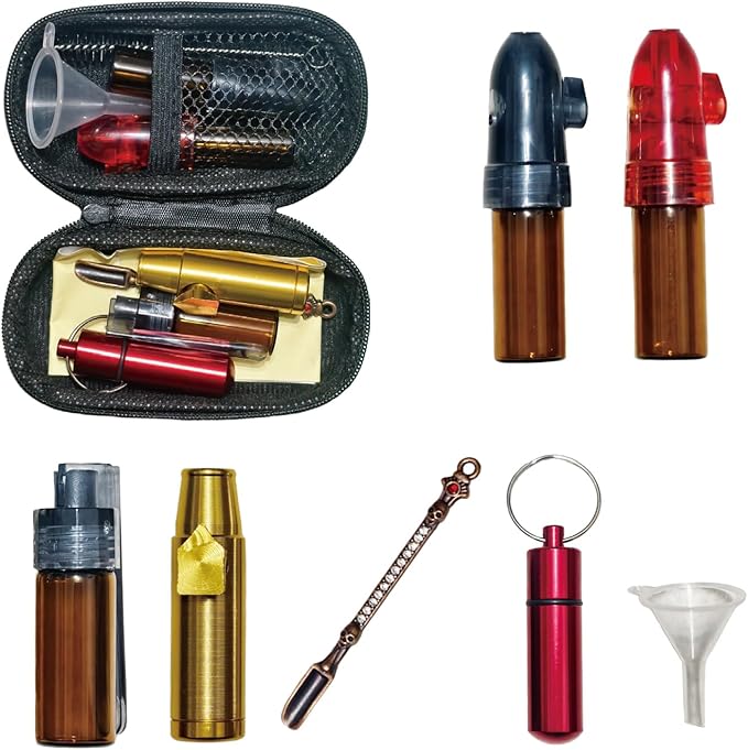 Portable Spice Dispenser, Leak-proof Metal Spice Jar, Mini Kitchen Spice Set, Sealed Storage Container for Spices during Travel and Outdoor Camping (5)