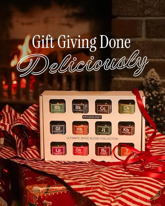 Spiceology ??Ultimate Rub Collection ??12 Gourmet Spices & Seasonings Set for Grilling, BBQ & Cooking ??Perfect Spice Gift Set for Cooks, Grill Masters & Foodies ??BBQ Gifts & Spice Rub Gift Set
