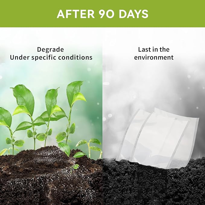 VestaEco Compostable Vacuum Sealer Bags for food, 50 Quart 8" x 12" Precut, Heavy-Duty Embossed Vacuum Seal Bags for Food Saver, BPA-Free, for Storage, Meal Prep or Sous Vide