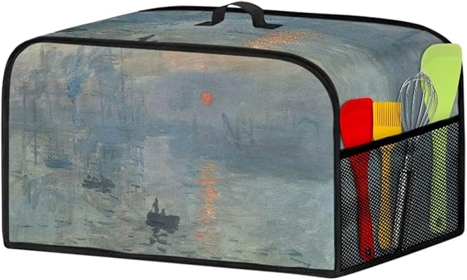 6-8 Quart Slow Cooker Cover Up for Van Gogh Painting 3d Print Decor Protect Slow Cooker Kitchen Decorative Appliance Covers