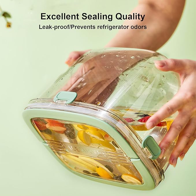 Portable Ice Bucket with Lid & Tong for Outdoor Camping, Clear Plastic Storage Bin for Freezer, Refrigerator, Whiskey, Wine, Cocktail Party, Big Cube Mold Tray for Ice Bath