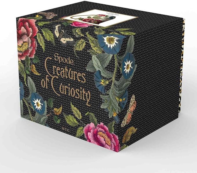 Spode Creatures of Curiosity Mug, Set of 4 ??12 Oz Fine China Coffee & Tea Cups ??Elegant Victorian-Inspired Drinkware Collection ??Assorted Designer Mugs for Kitchen & Dining D챕cor ??Dishwasher Safe