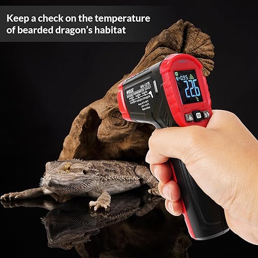 WGGE Infrared Thermometer Gun WG-127B, Digital IR Thermometer for Cooking, Candy, Food, Pizza Oven, Grill & Engine, Temp Reader -58??1112??-50??600?? Non-Contact Temperature Gun (Not for Human)