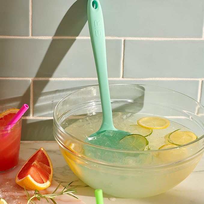 GIR: Get It Right Silicone Ladle Spoon ?밐igh Heat Resistant Kitchen Tool, Durable Cooking Utensil for Serving Soups, Stews, Sauces, and Dressings, Ultimate - 13IN - Slate