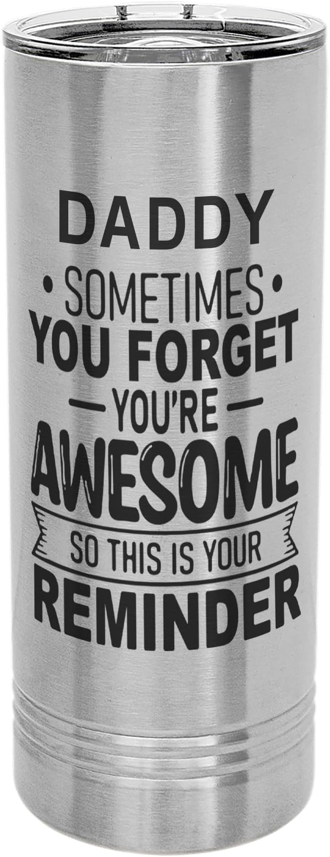 Personalized Inspirational Tumbler, Inspirational Gifts for Men Dad Father Wife Sister Women, Custom Birthday For Him Her, Customized You?셱e Awesome Tumbler, Teacher Coworker Gifts 22oz Stainless