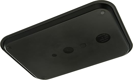 Carlisle FoodService Products CT121603 Caf챕 Standard Cafeteria / Fast Food Tray, 12" x 16", Black