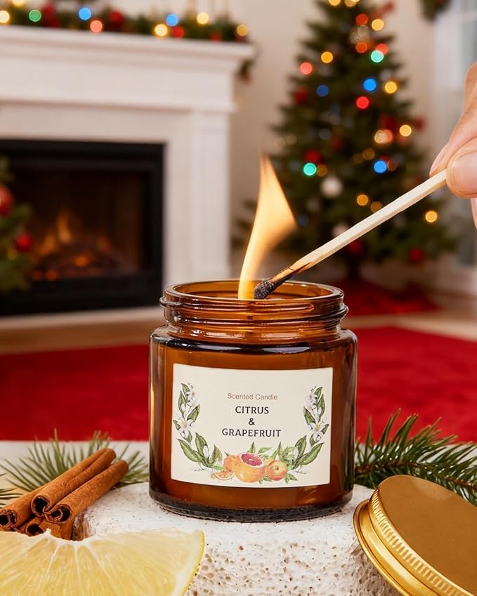 Scented Candle Gift Set for Women, 10 Pack Long Lasting Soy Wax Candles, Aromatherapy Candles for Home, Perfect Gifts for Birthday, Mother?셲 Day, Thanksgiving & Holidays