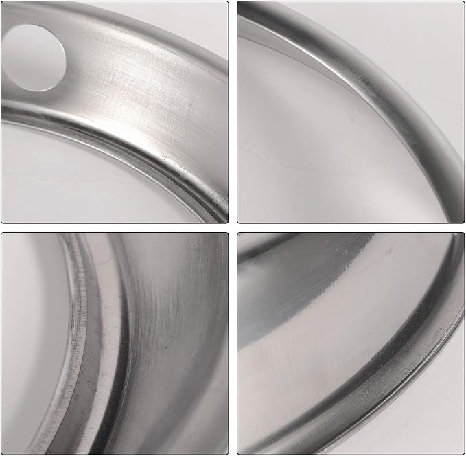 Wok Ring, stainless steel Wok Rack, 7쩐-Inch and 9쩐-Inch Reversible Size for Kitchen Use