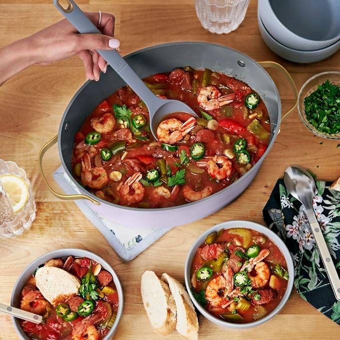 Beautiful 10-in-1 6-Qt Programmable Multi-Cooker with Oven-Safe Pot & 7 Presets ??Slow Cook, Rice, Steam, Saut챕 (lavander)