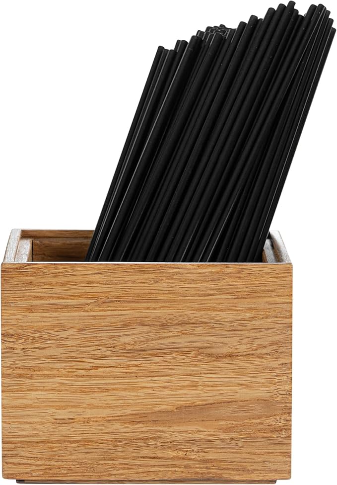Restaurantware Eco Display 4 Inch x 4 Inch x 3.25 Inch Bamboo Condiment Container 1 Small Spice Box - Chip-Resistant For Seasoning Spices Condiments Natural Bamboo Bamboo Organizer Box