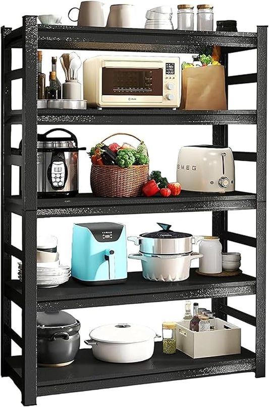 Industrial Heavy Duty Kitchen Shelving - Load Capacity 2000LB, 72.05 ?쏻 x 35.43 ?쒭 x 13.78 "H, Adjustable Rust Resistant Shelves for Warehouses, Garages, Kitchens and Commercial Use
