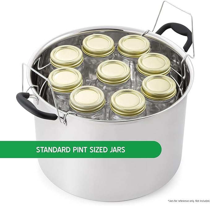 Prep?줟?줓ook by McSunley 21.5Qt Induction Stainless Steel Water Bath Canner