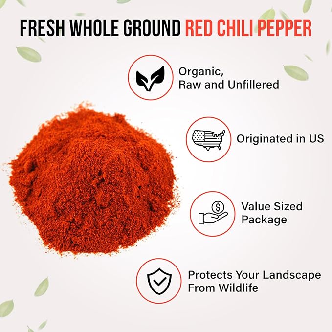 Arigold Organic Cayenne Pepper Powder - Hand Crafted Natural Hot Pepper - Ground Cayenne for Cooking - All-Natural, Non-GMO, Non-Irradiated, SHU 60,000-80,000 Heat, Resealable Bag, Vegan ??6 oz (170g)