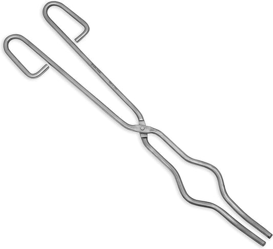 16??Crucible Tongs, Stainless Steel, Professional Grade