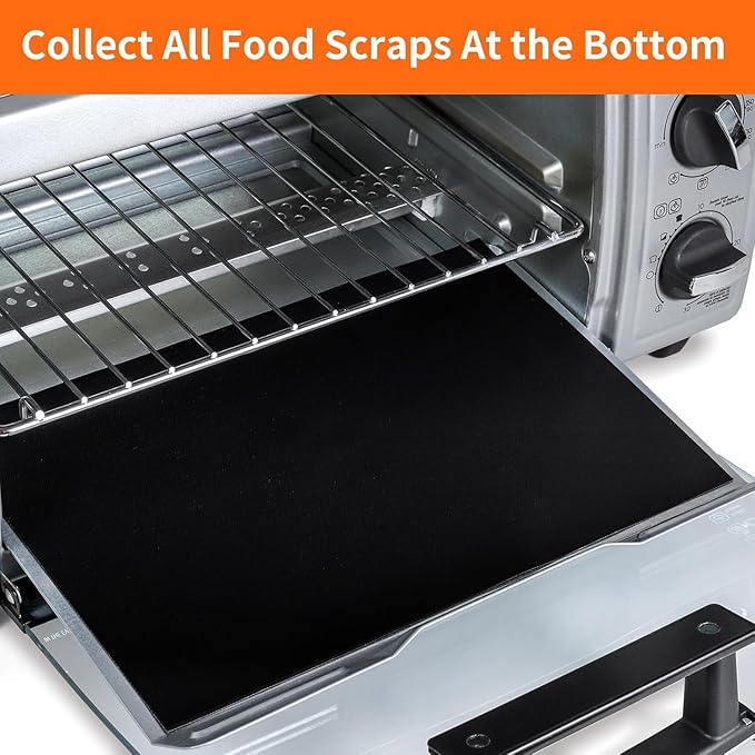 Air Fryer Liners Compatible with Cuisinart Air Fryer Cuisinart Convection Toaster Oven, 100 PCS Unbleached Baking Parchment Paper and 4 PCS Non-stick Mat