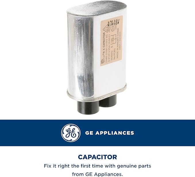 GE Appliances WB27X10011 Microwave High-Voltage Capacitor