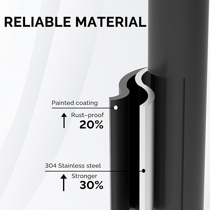Freestanding Toilet Paper Holder Stand with Storage ??Holds 4 Extra Rolls ?밠atte Black- Toilet Paper Holder for Bathroom ??Sturdy Base, Classic Retro Style, Space-Saving Bathroom Storage