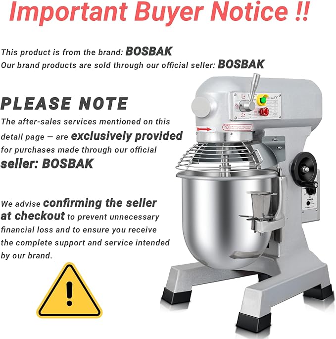 15Qt Commercial Food Mixer with Timing Function, Commercial mixer 3-Speed Adjustable Heavy Duty, Electric Stand Food Mixer with Stainless Steel Bowl for Bakery Pizzeria (Upgraded)