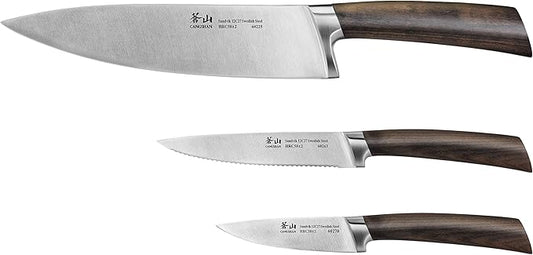 Cangshan A Series 61901 Swedish Steel Forged 3-Piece Starter Knife Set