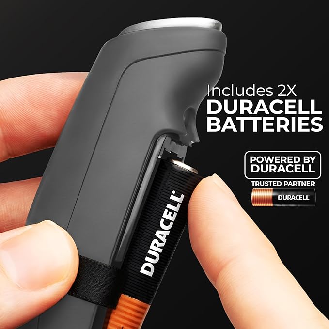Zulay Kitchen Patented Tornado Triple Whisk Milk Frother with 4 Duracell Batteries ??Handheld Foam Maker for Coffee, Lattes, Matcha & Hot Chocolate ??Rich, Creamy Froth in Seconds