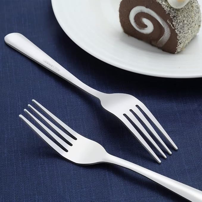36-Piece Dinner Forks Set, Funnydin 7.1" Inches Stainless Steel Forks Silverware, Durable Table Forks Set, Use for Home, Kitchen and Restaurant - Mirror Polished, Dishwasher Safe