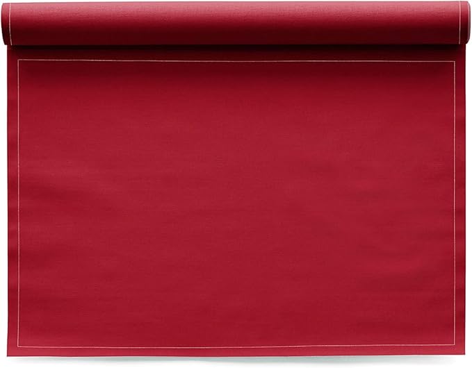 MY DRAP Cotton Placemats - Biodegradable, 45 x 32 cm / 17.7 x 12.6 in, Set of 4 for Dining and Kitchen Table, Table Runner