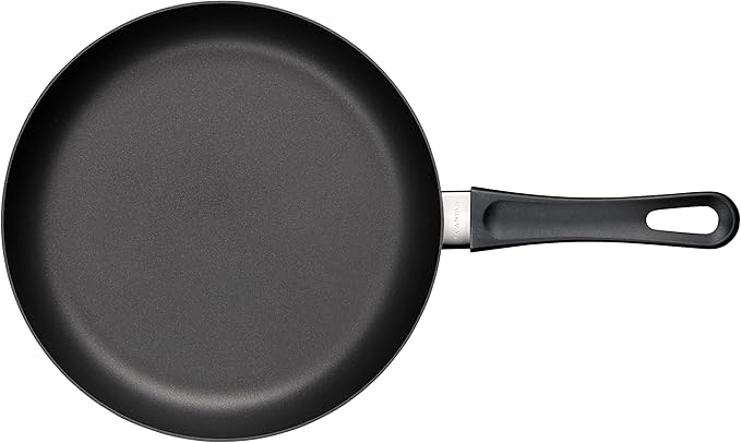 Scanpan Classic 9.5 inch Nonstick Fry Pan ??Compatible with Gas and Electric Stovetops, Metal Utensil Safe, Oven Safe to 500째F, Dishwasher Safe, Black