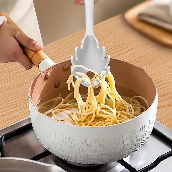AOTHOD Silicone Cooking Utensils Set - 446째F Heat Resistant Silicone Kitchen Utensils,Spatula,Spoon, Kitchen Utensil Sets Gadgets Tools Set for Nonstick Cookware,Dishwasher Safe BPA FREE (Multicolor)