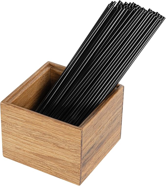 Restaurantware Eco Display 4 Inch x 4 Inch x 3.25 Inch Bamboo Condiment Container 1 Small Spice Box - Chip-Resistant For Seasoning Spices Condiments Natural Bamboo Bamboo Organizer Box