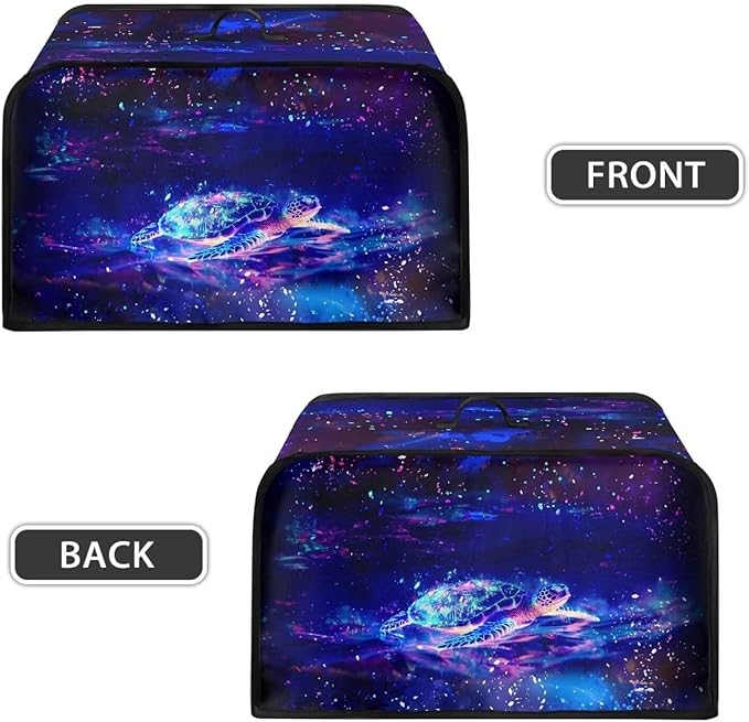 Slow Cooker Cover For Crock Pot and Hamilton Beach 6-8 qt Slow Cooker Multi Cooker Appliance Cover Stain Resistant Home Decor Galaxy Turtle